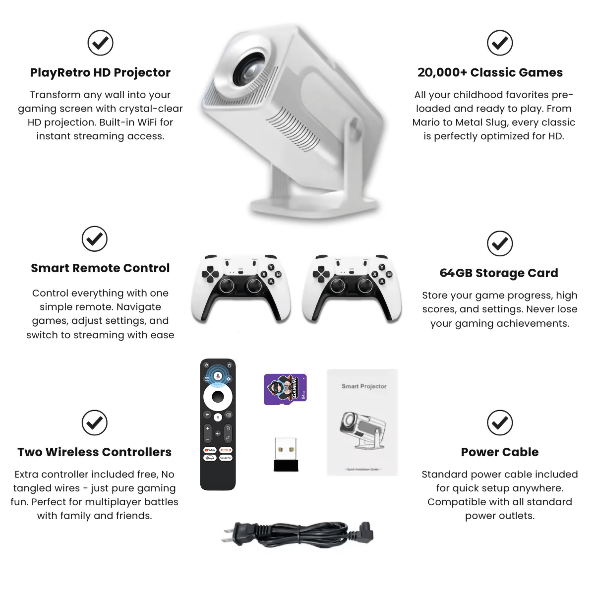 SpectraJoy™ Game Projector - SpectraJoy - Gaming - My Store - SpectraJoy - CJYD219068306FU - SpectraJoy™ Game Projector